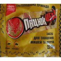 Пацюк OFF Тесто с ароматом арахиса и сыра в фильтр-пакетах 225г